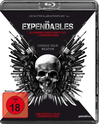 The Expendables - (Extended Director's Cut + Kinofassung - Limited Edition 2 Discs) (2010)