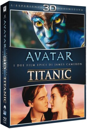 Avatar 3D (2009) / Titanic 3D (1997) (2 Blu-ray 3D)