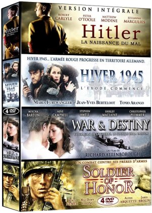 Hitler - La naissance du Mal / Hiver 1945 / War & Destiny / Soldier of Honor (4 DVDs)