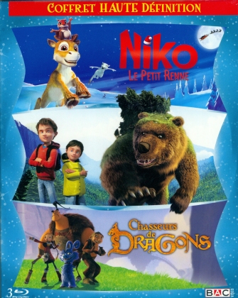 Niko - Le petit renne / L'Ours Montagne / Chasseurs de dragons (3 Blu-ray)