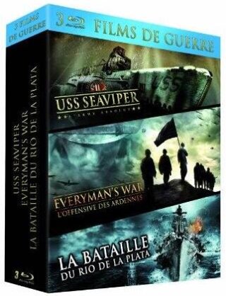 USS Seaviper / Everyman's War / La bataille du Rio de la Plata (3 Blu-rays)