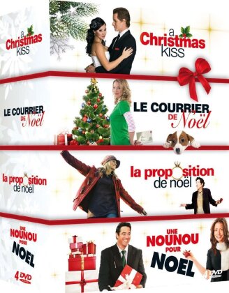 A Christmas Kiss / Le courrier de Noël / La proposition de Noël / Une nounou pour Noël (4 DVDs)
