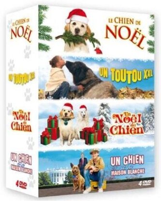 Le chien de Noël / Un Toutou XXL / Le chien de Noël 2 / Un chien à la Maison Blanche (4 DVDs)