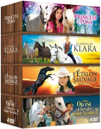 Princess and Pony / Le cheval de Klara / L'étalon sauvage / Mais où est le cheval de Saint-Nicolas? (4 DVDs)