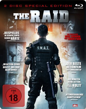 The Raid - Redemption (2011) (Collector's Edition, Steelbook, 2 Blu-rays)