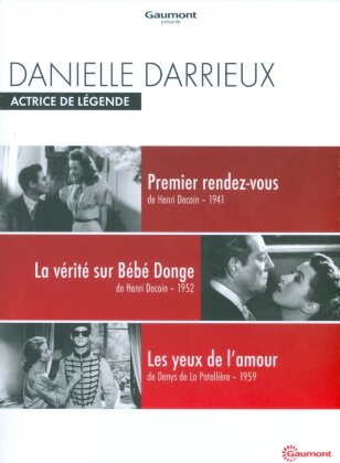 Danielle Darrieux - Actrice de légende (Collection Gaumont à la demande, s/w, 3 DVDs)