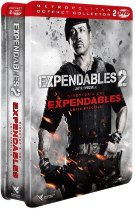 Expendables 1 + 2 (Steelbook, 2 DVD)