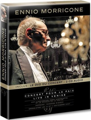 Ennio Morricone (1928-2020) - Concert pour la paix - Live in Venise (DVD + 2 CDs)