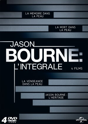 Jason Bourne: L' Intégrale 1-4 (Steelbook, 4 DVD)