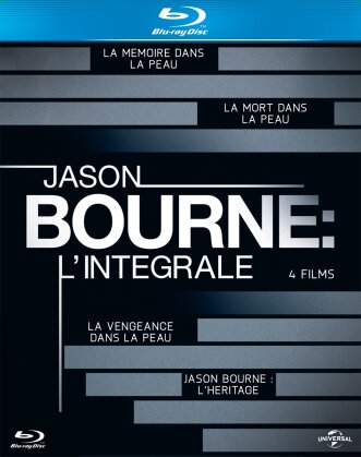 Jason Bourne - L' Intégrale 1-4 (Steelbook, 4 Blu-rays)