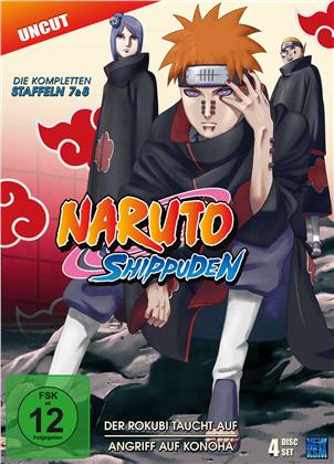 Naruto Shippuden - Staffel 7 & 8 (4 DVDs)