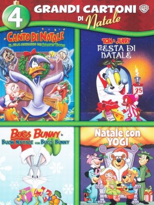 4 Grandi Cartoni di Natale - Looney Tunes / Tom & Jerry / Natale con Yogi / Bugs Bunny (4 DVD)