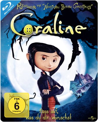 Coraline (2009) (Edizione Limitata, Steelbook)