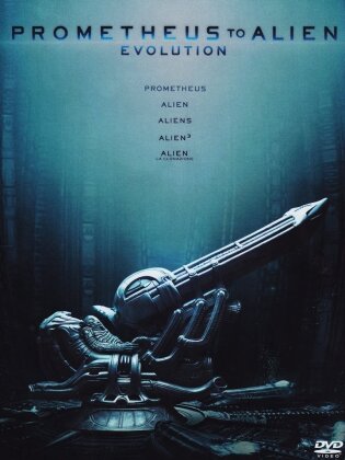Cofanetto Alien - Prometheus to Alien - Evolution - Alien 1-4 & Prometheus (5 DVDs)