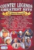 Various Artists - Country Legends: Greatest Hits - 50 Mini Concerts (4 DVD)