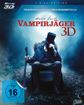 Abraham Lincoln: Vampirjäger (2012) (Blu-ray 3D + Blu-ray)