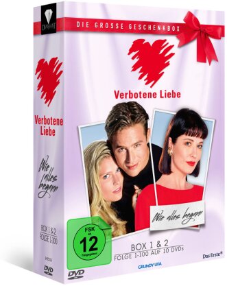 Verbotene Liebe - Wie alles begann - Box 1 & 2 / Folge 1-100 (10 DVDs)