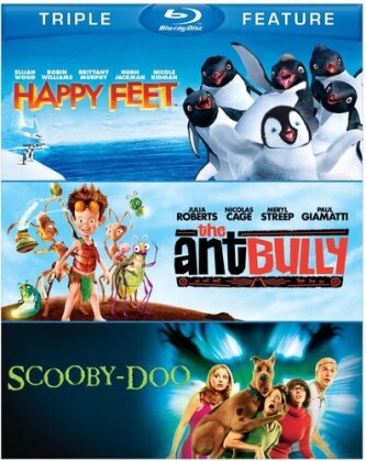 Happy Feet / The Ant Bully / Scooby-Doo: The Movie - (Triple Feature 3 Discs)