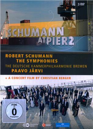Deutsche Kammerphilharmonie Bremen & Paavo Järvi - Schumann - The Symphonies at Pier2 (C Major, Unitel Classica, 3 DVDs)