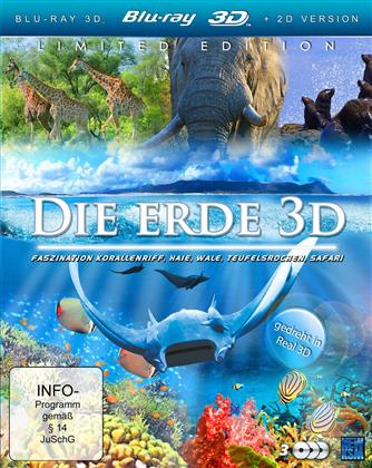 Die Erde (Édition Limitée, 3 Blu-ray 3D (+2D))