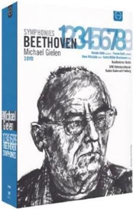 SWR Sinfonieorchester & Michael Gielen - Beethoven - Symphonies Nos. 1-9 (Euro Arts, 3 DVDs)