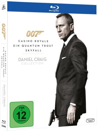 James Bond - Daniel Craig Collection (3 Blu-rays)