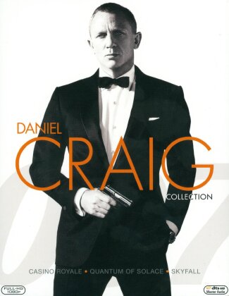 James Bond - Daniel Craig Collection - Casino Royale / Quantum of Solace / Skyfall (3 Blu-rays)