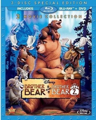 Brother Bear 1 & 2 (Édition Spéciale, 2 Blu-ray + DVD)