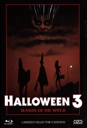 Halloween 3 - Die Nacht der Entscheidung (1982) (Cover B, Collector's Edition, Limited Edition, Mediabook, Uncut, Blu-ray + DVD + CD)