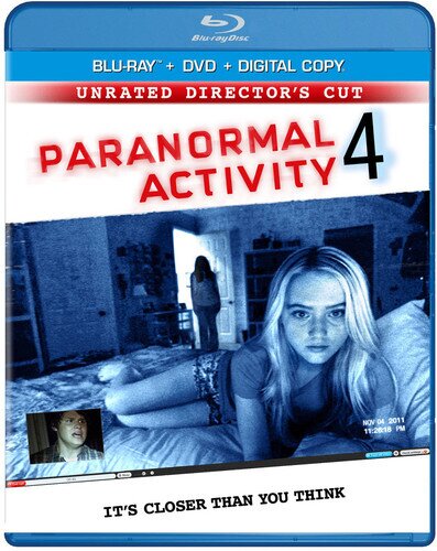 Paranormal Activity 4 (2012) (Unrated, Blu-ray + DVD)
