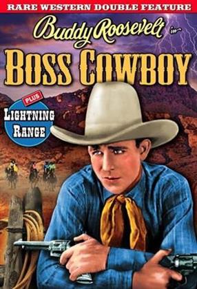 Boss Cowboy / Lightning Range - Buddy Roosevelt Double Feature (s/w)