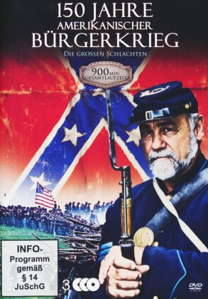 150 Jahre Amerikanischer Bürgerkrieg - Die grossen Schlachten (3 DVDs)