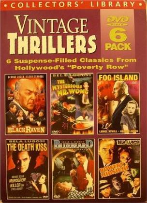 Vintage Thrillers 6 Pack (b/w, 6 DVDs)