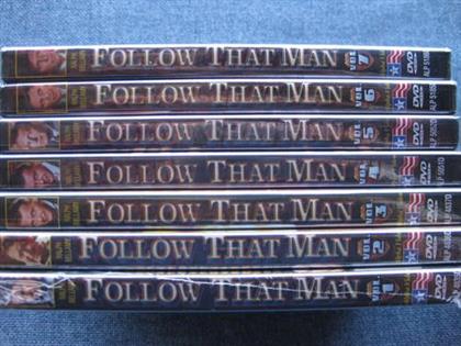 Follow that Man - Vol. 1-7 (n/b, 7 DVD)