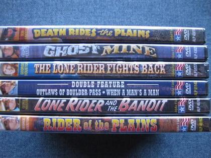 The Lone Rider Collection - Vol. 1 (s/w, 6 DVDs)