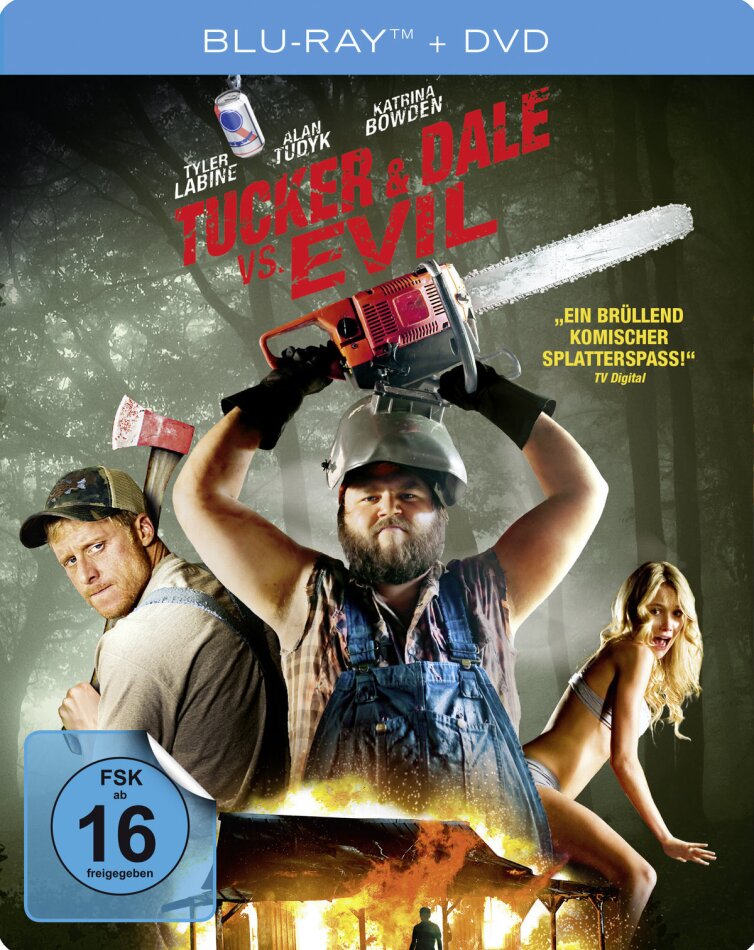 Tucker & Dale vs. Evil (2010) (Steelbook, Blu-ray + DVD)