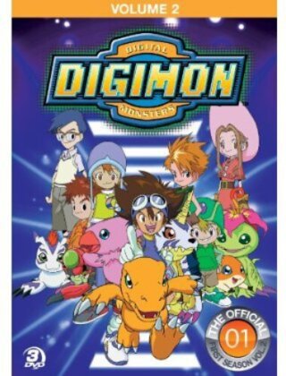 Digimon Digital Monsters - Season 1.2 (3 DVD)