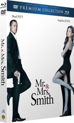 Mr. & Mrs. Smith (2005) (Premium Edition, Blu-ray + DVD)