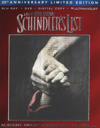 Schindler's List (1993) (Édition Limitée 20ème Anniversaire, Blu-ray + DVD)