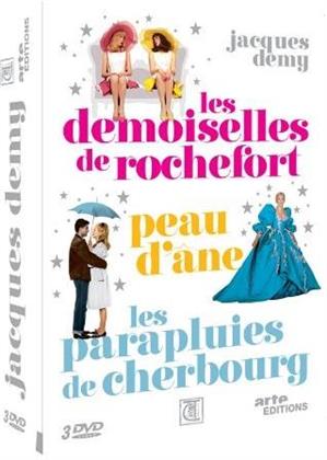 Jacques Demy - Les demoiselles de Rochefort / Peau d'Âne / Les parapluies de Rochefort (2012) (3 DVD)