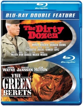 The Dirty Dozen / The Green Berets (Double Feature, 2 Blu-rays)