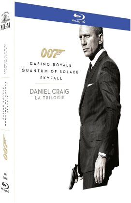 James Bond - La Trilogie Daniel Craig - Casino Royale / Quantum of Solace / Skyfall (3 Blu-rays)