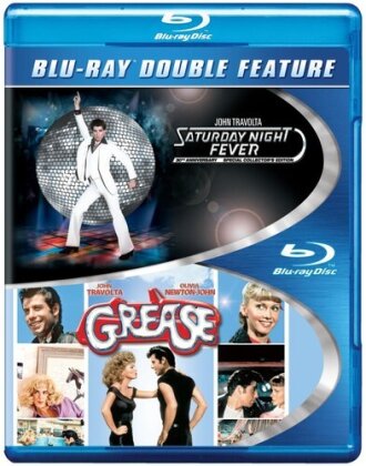 Saturday Night Fever / Grease (Double Feature, 2 Blu-rays)