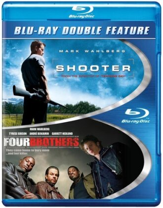 Shooter (2007) / Four Brothers (2005) (Double Feature, 2 Blu-rays)