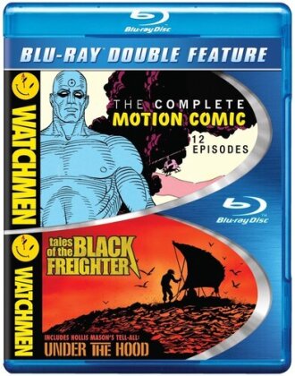Watchmen: The Complete Motion Comic / Tales of the Black Freighter & Under the Hood (Double Feature, 2 Blu-rays)