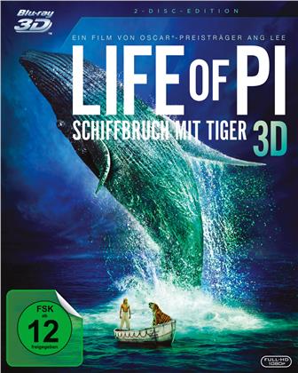 Life of Pi - Schiffbruch mit Tiger (2012) (Blu-ray 3D + Blu-ray + DVD)