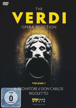 Various Artists - The Verdi Opera Selection Vol. 1 - Il Trovatore / Don Carlos / Rigoletto (Arthaus Musik, 4 DVDs)