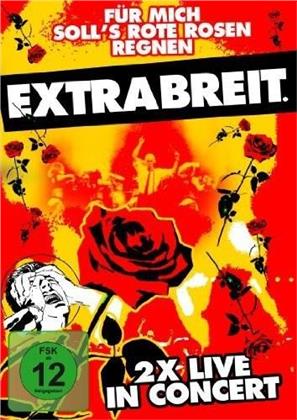 Extrabreit - Für mich soll's rote Rosen regnen - 2 x Live in Concert (2 DVDs)