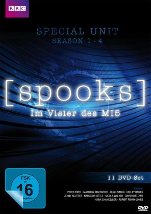 Spooks - Staffel 1 - 4 (11 DVDs)