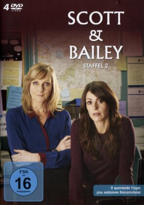 Scott & Bailey - Staffel 2 (4 DVDs)
